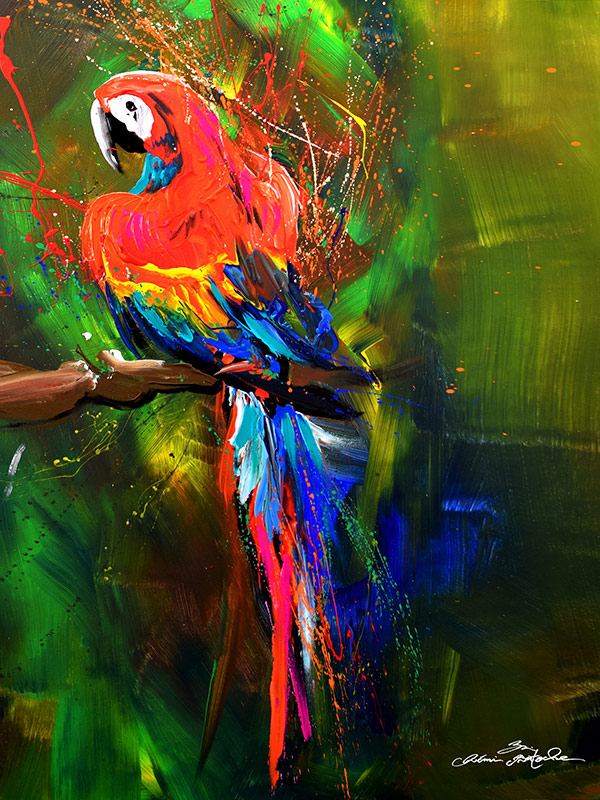 absolute-triptyque-perrots-droite-hd-45-x-40